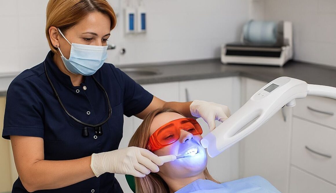 Nowoczesne wybielanie zębów laserem